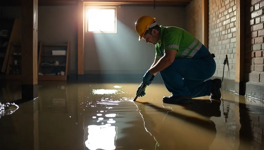 Professional water damage restoration services in Linton, IN